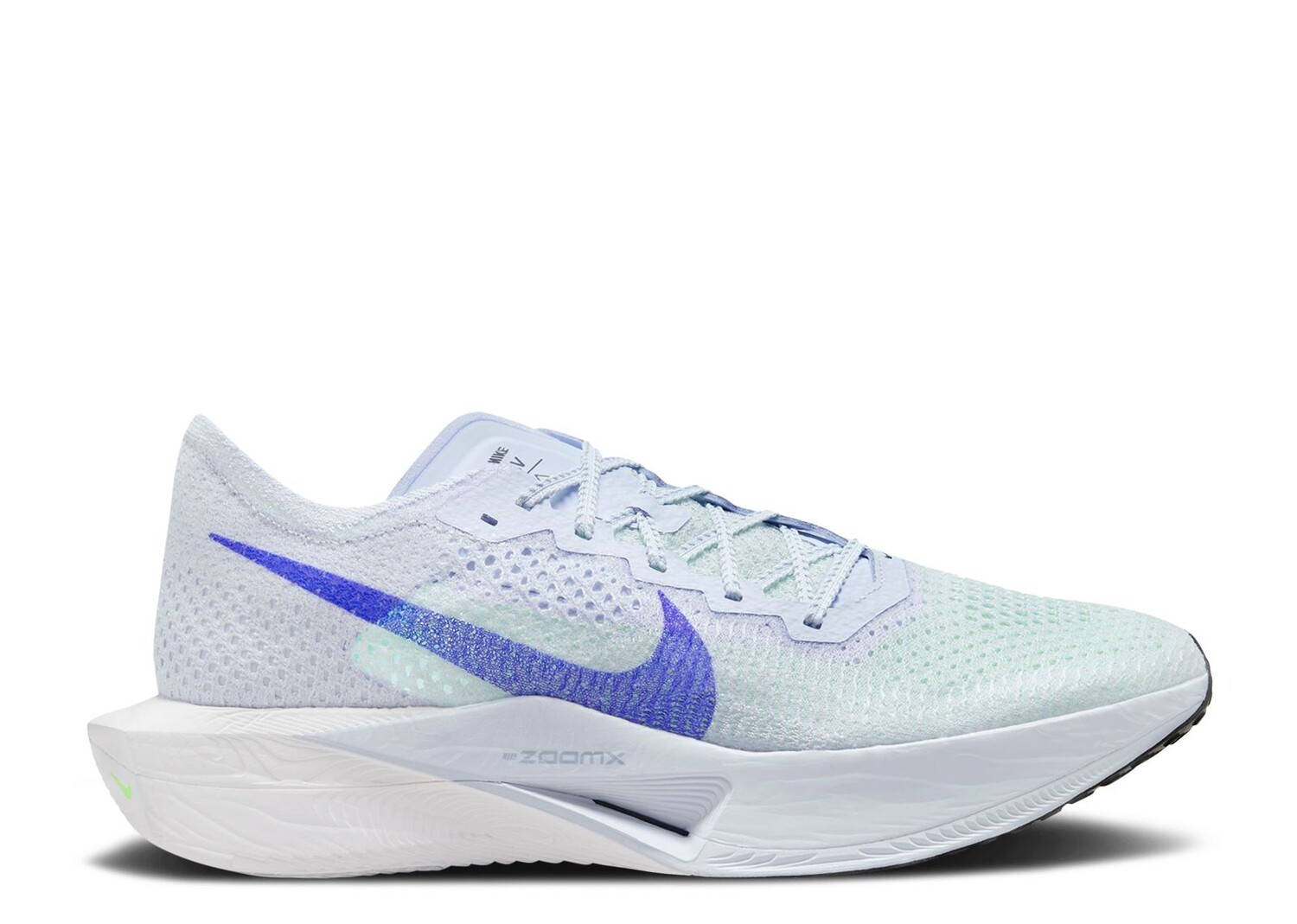 

Кроссовки Nike Zoomx Vaporfly Next% 3 'Football Grey Racer Blue', серый