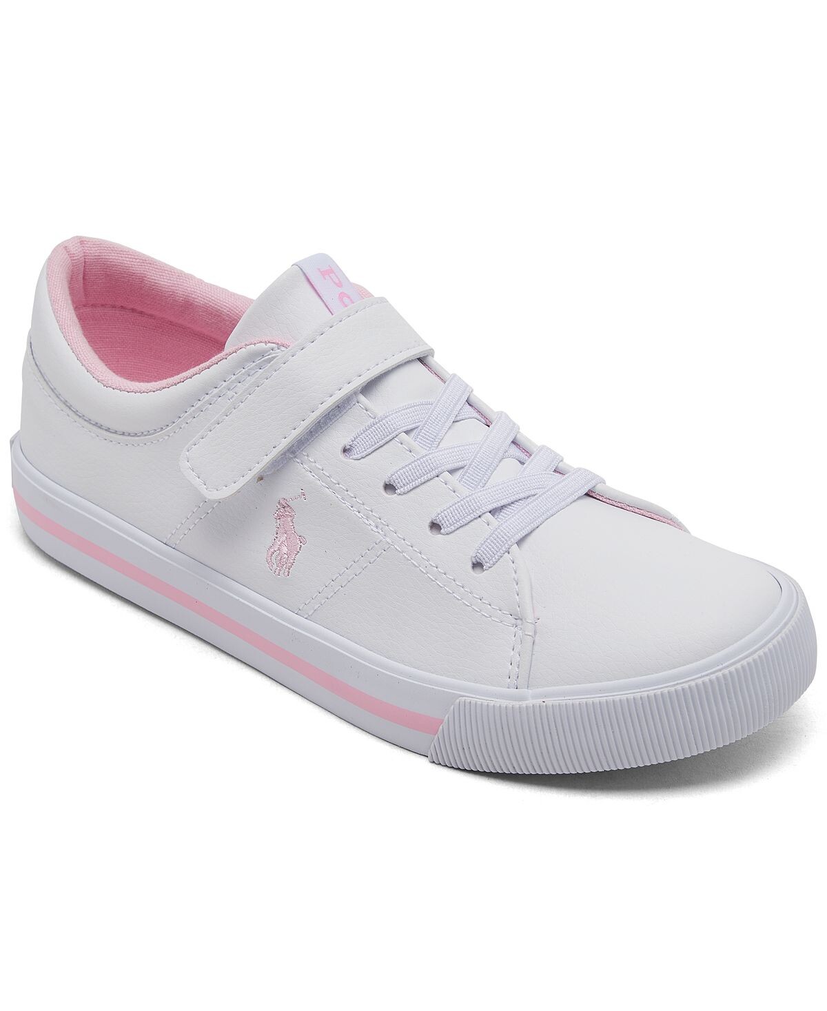 

Повседневные кроссовки на застежке Little Girls Elmwood от Finish Line Polo Ralph Lauren