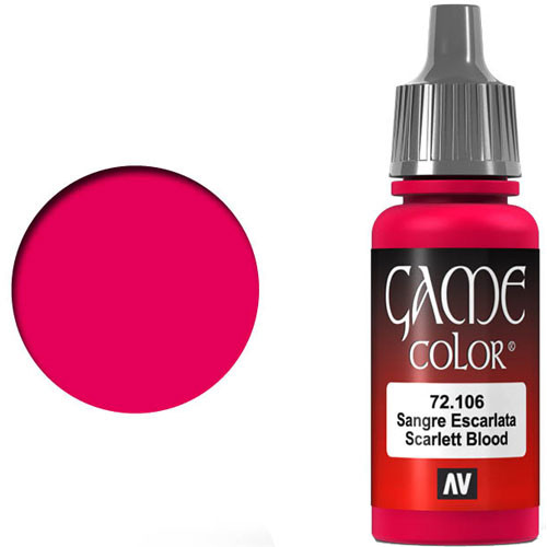 

Миниатюра Vallejo Vallejo Game Color: Scarlet Blood (17ml)