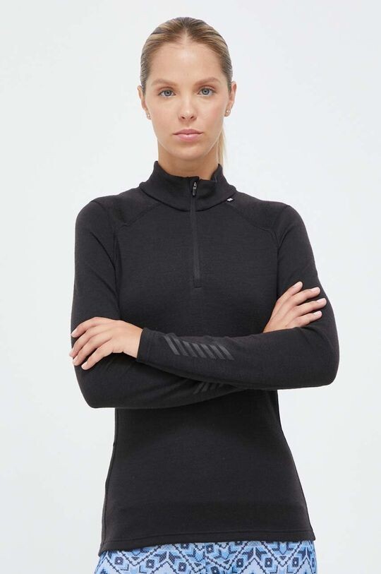 

Функциональная футболка с длинным рукавом Lifa Merino Midweight Helly Hansen, черный