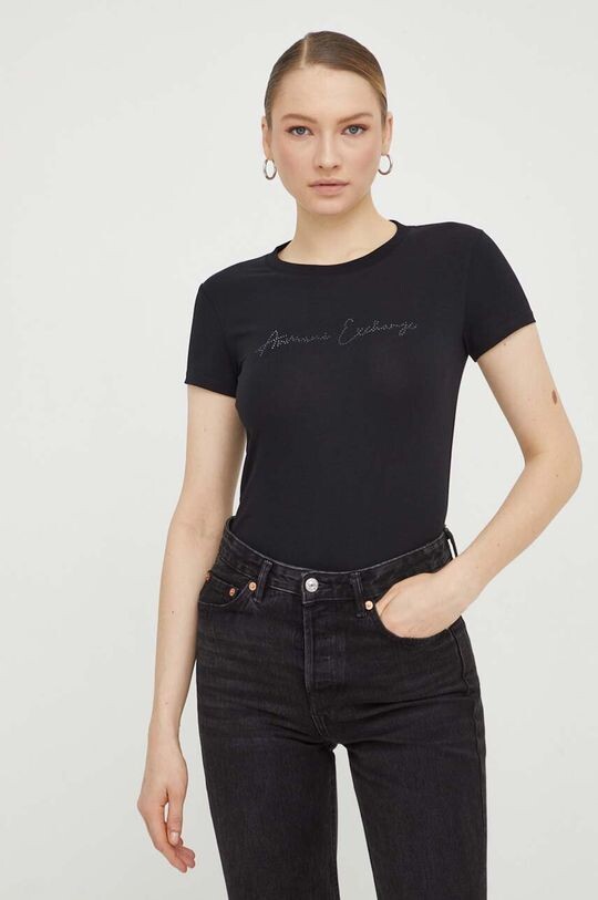 

Футболка Armani Exchange, черный