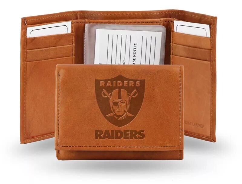 

Кошелек тройного сложения с тиснением Rico NFL Las Vegas Raiders