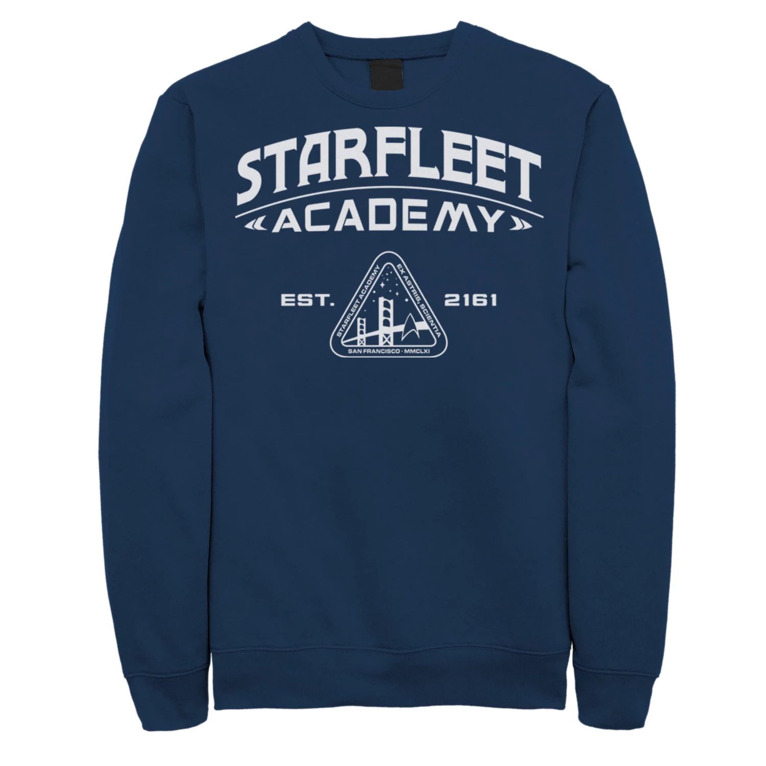 Мужская винтажная толстовка Star Trek Starfleet Academy 2161 Licensed Character