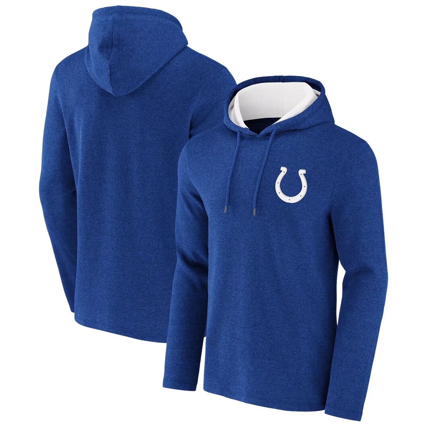 

Мужская коллекция NFL x Darius Rucker от Fanatics Heathered Royal Indianapolis Colts вафельный вязаный пуловер с капюшоном