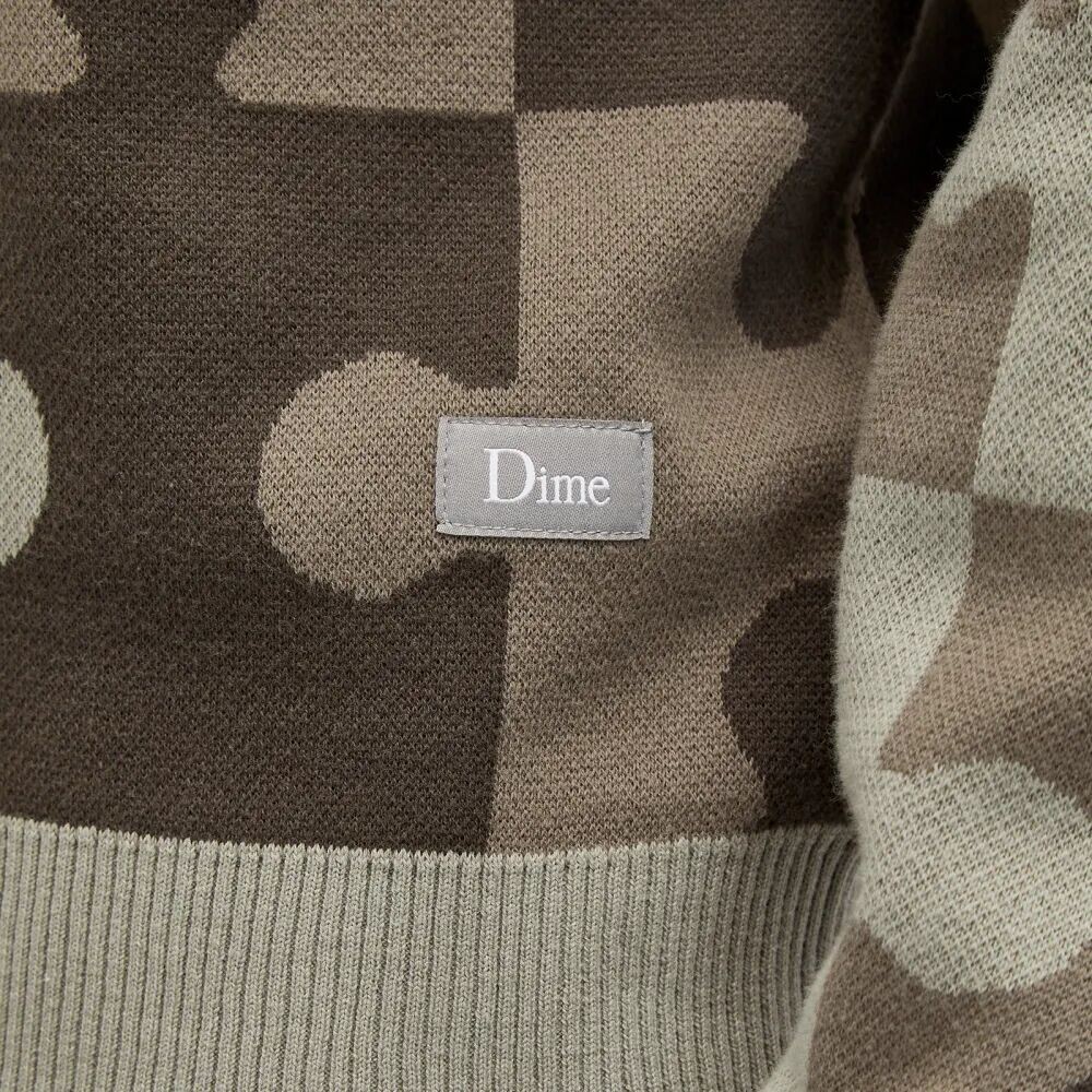 

Dime Джемперы с камуфляжным принтом и пазлами, зеленый