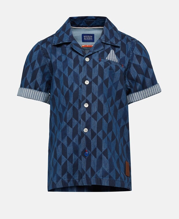 

Джинсовая рубашка Scotch & Soda, индиго