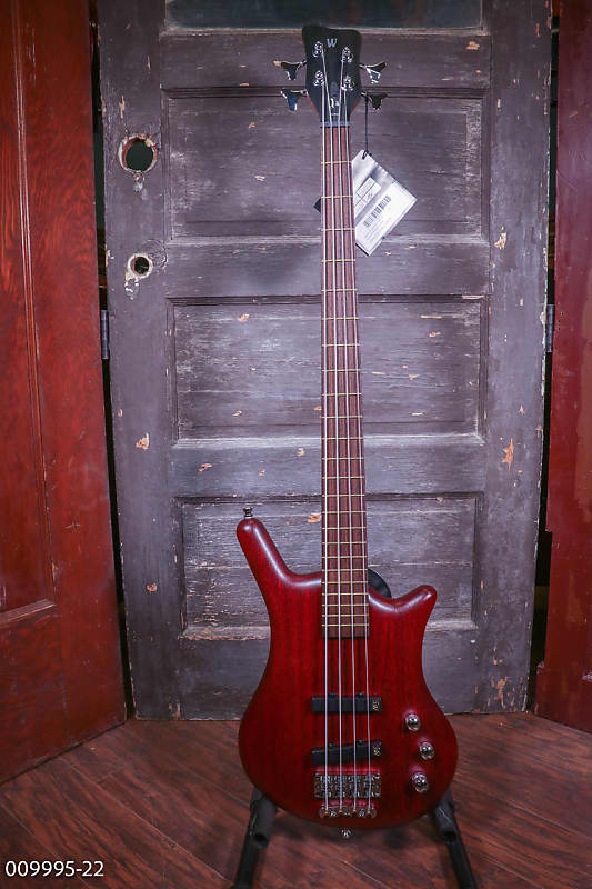 Басс гитара Warwick Pro Series Thumb BO 4 String Electric Bass, Burgundy Red Transparent Satin - With Bag