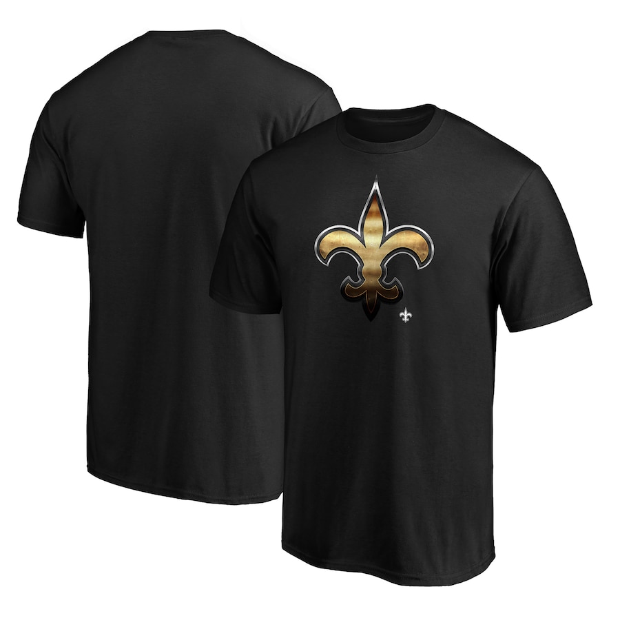 

Футболка с коротким рукавом Fanatics Branded New Orleans Saints, черный