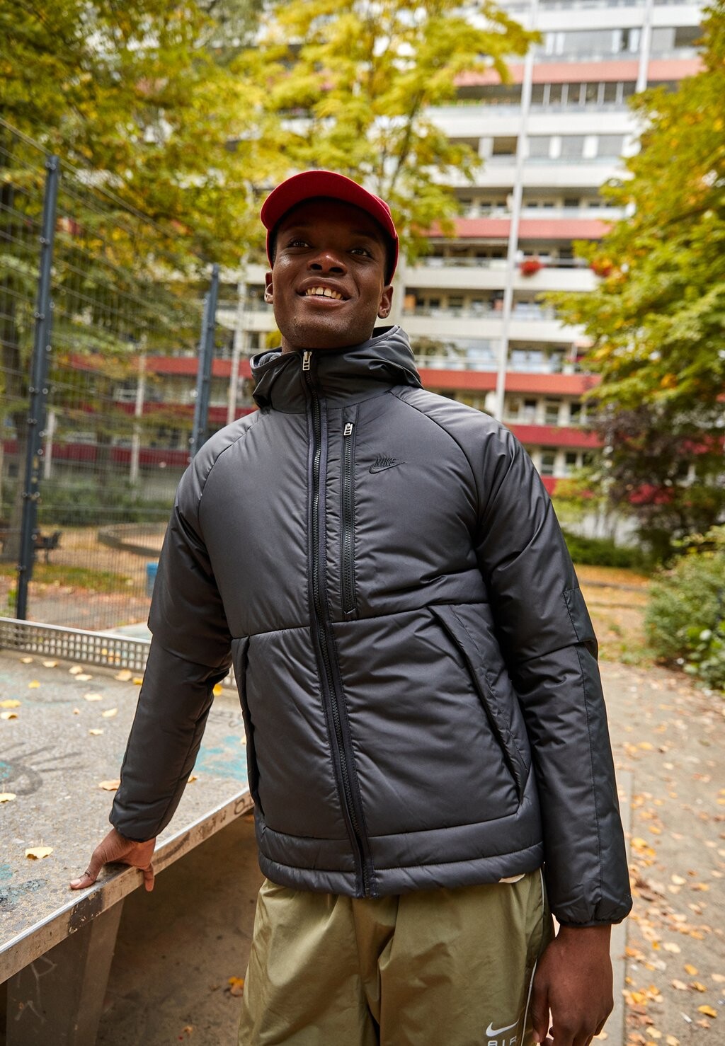 

Легкая куртка M NSW TF RPL LEGACY FL HD JKT Nike Sportswear, цвет black