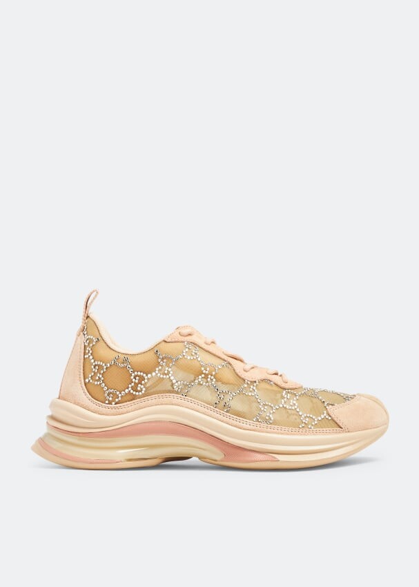 

Кроссовки Gucci Gucci Run, бежевый
