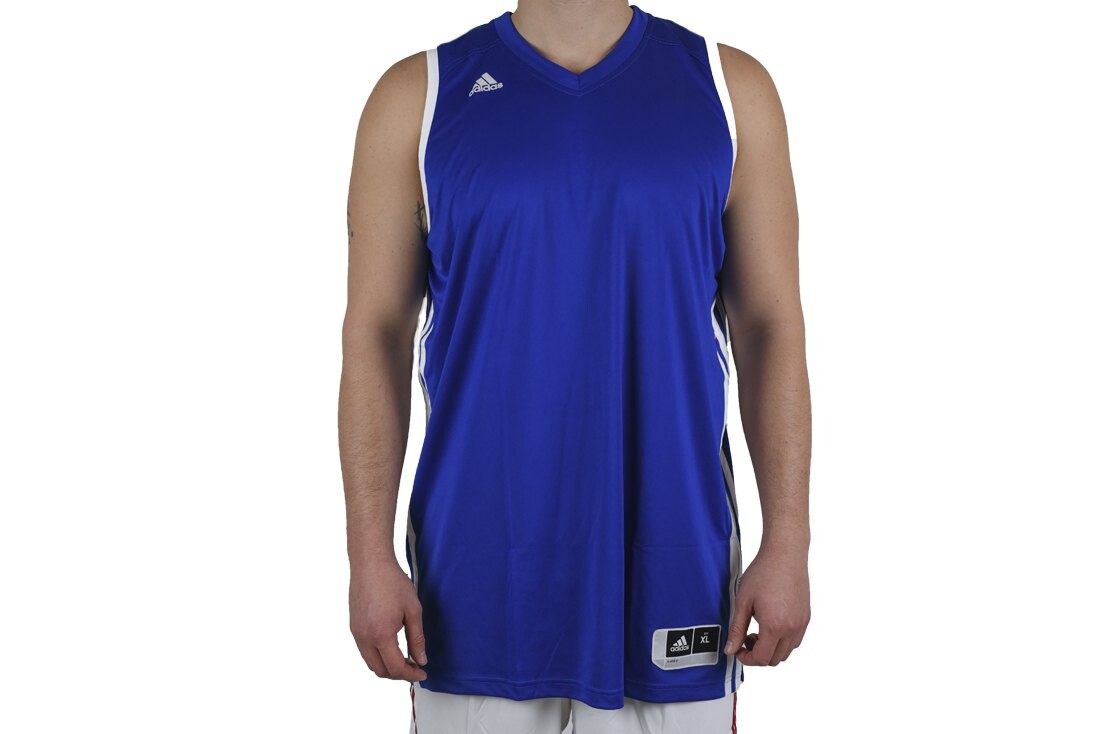 

Футболка adidas E Kit Jsy 2.0 sleeveless T-shirt, синий