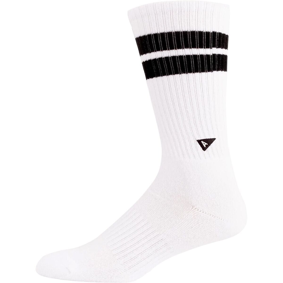 

Длинные носки crew - в полоску в стиле ретро Arvin Goods, цвет white/black