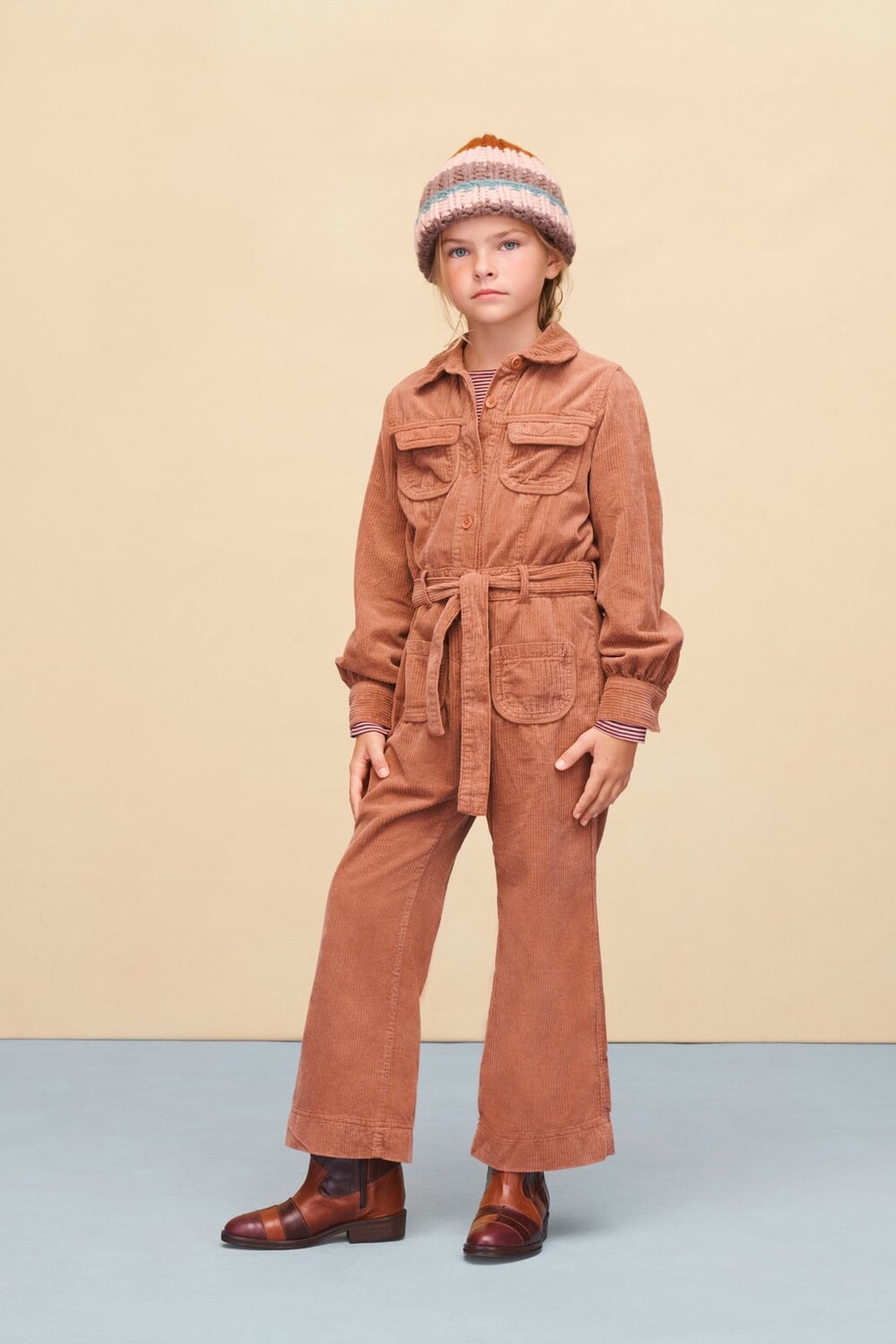 

Вельзовый комбинезон ZARA, коралл
