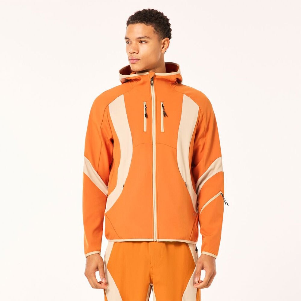 

Толстовка Oakley Latitude Arc Full Zip, оранжевый