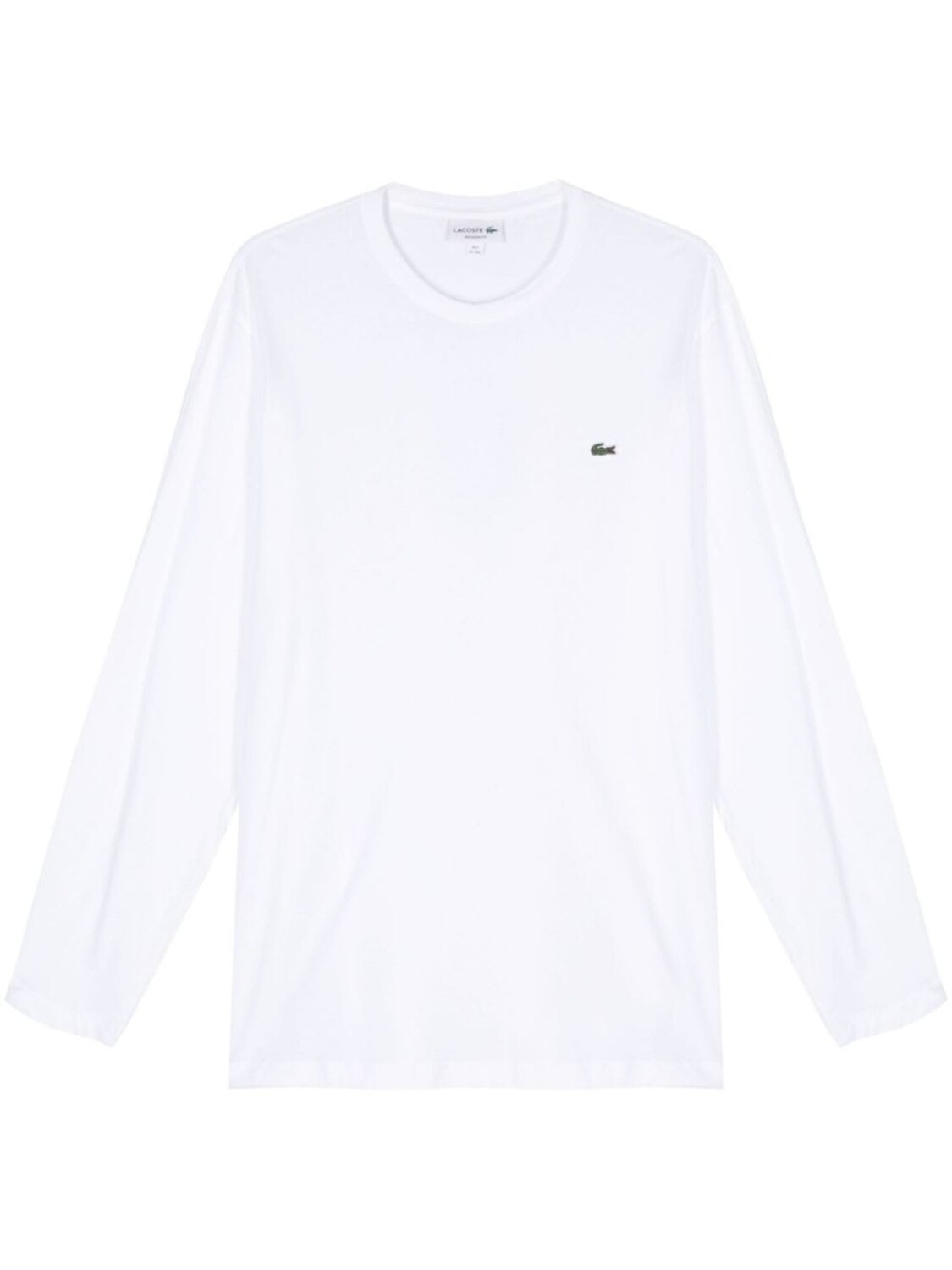 

Lacoste футболка с нашивкой-логотипом, белый