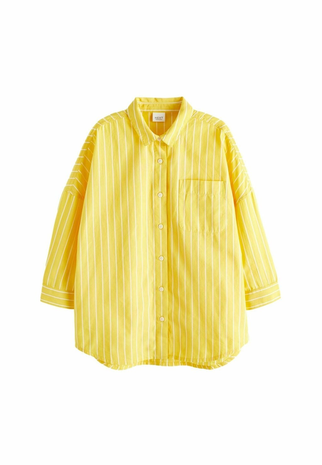 

Рубашка Oversized Next, цвет yellow stripe