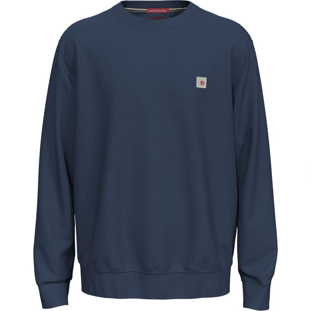 

Толстовка Scotch & Soda Essentials Logo Badge, синий