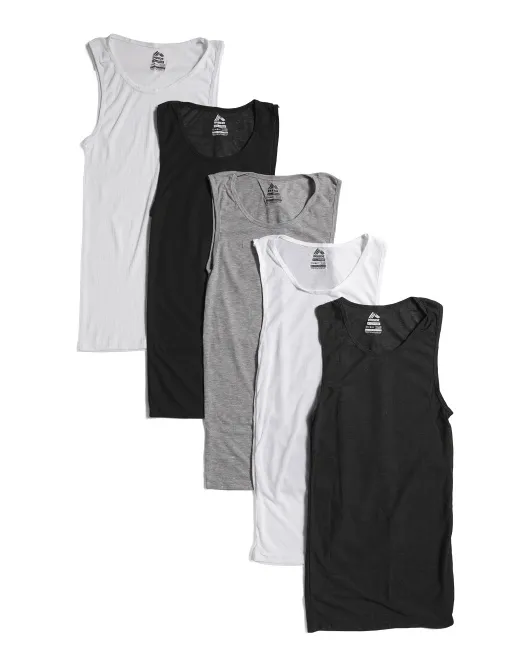 

Мужские майки из 5 пар Rbx, цвет Assorted