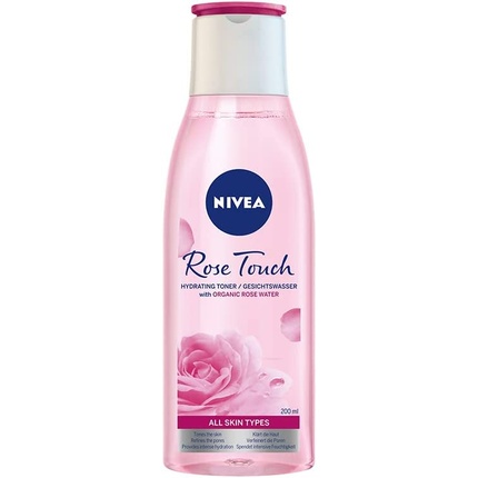 Rose Touch Органический увлажняющий тоник с розовой водой 200 мл, Nivea