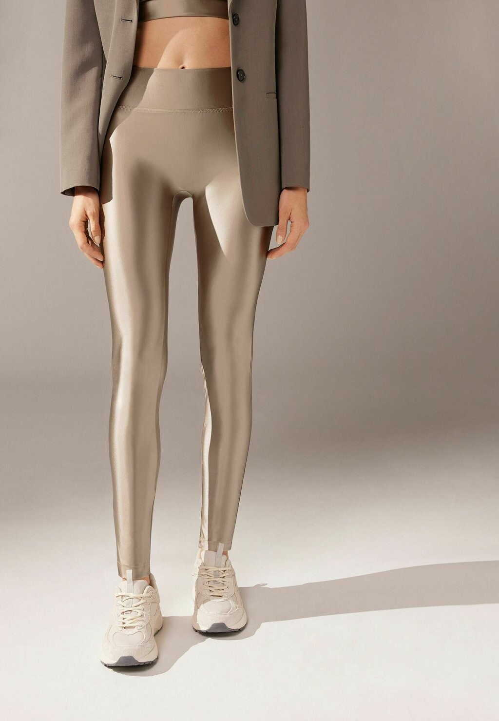 

Леггинсы Calzedonia, цвет metallic c platino