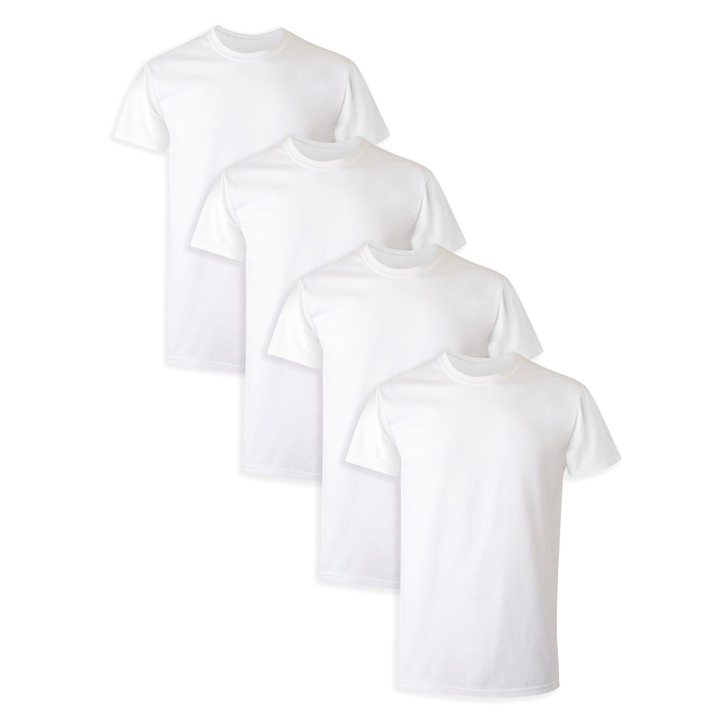 Комплект из 4 футболок с круглым вырезом Big & Tall Ultimate FreshIQ Hanes