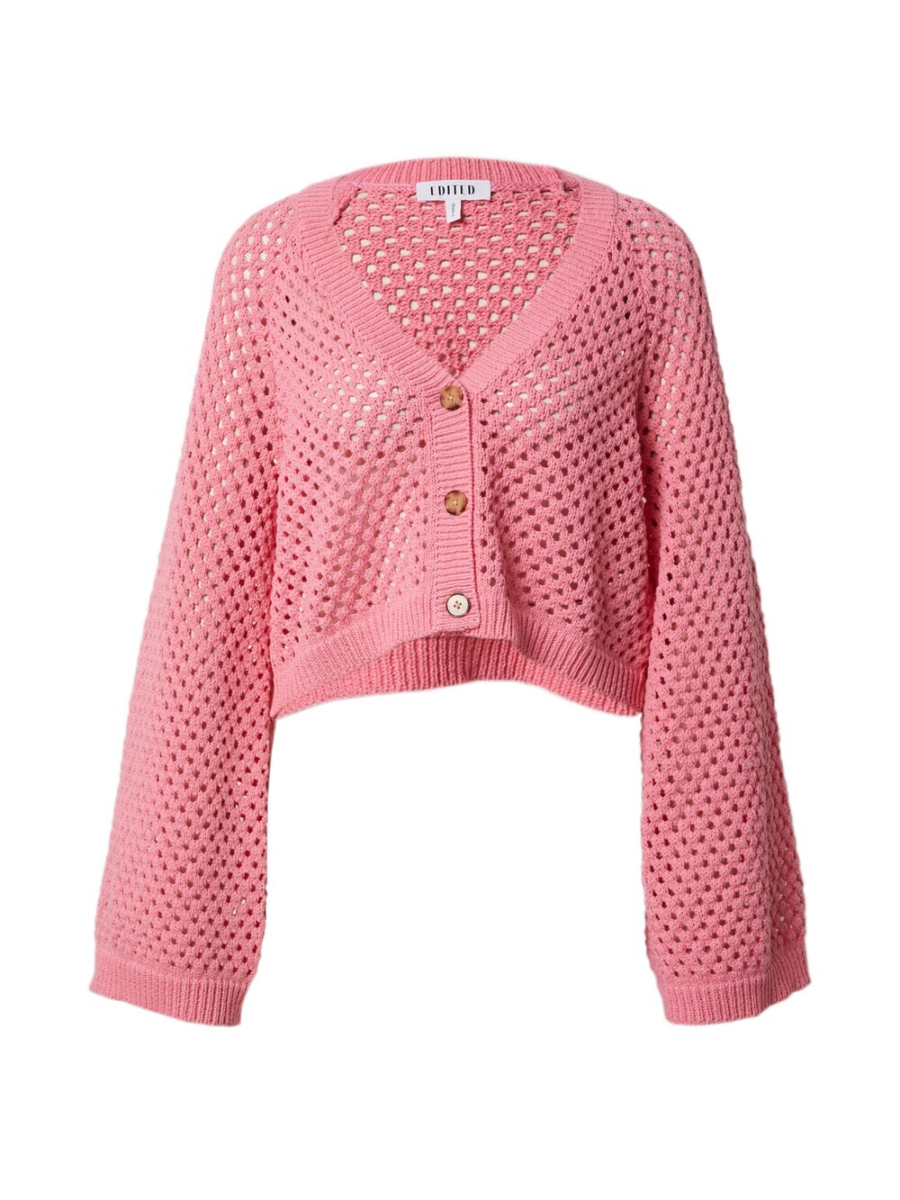 

Вязаный кардиган Edited Vivienne, розовый