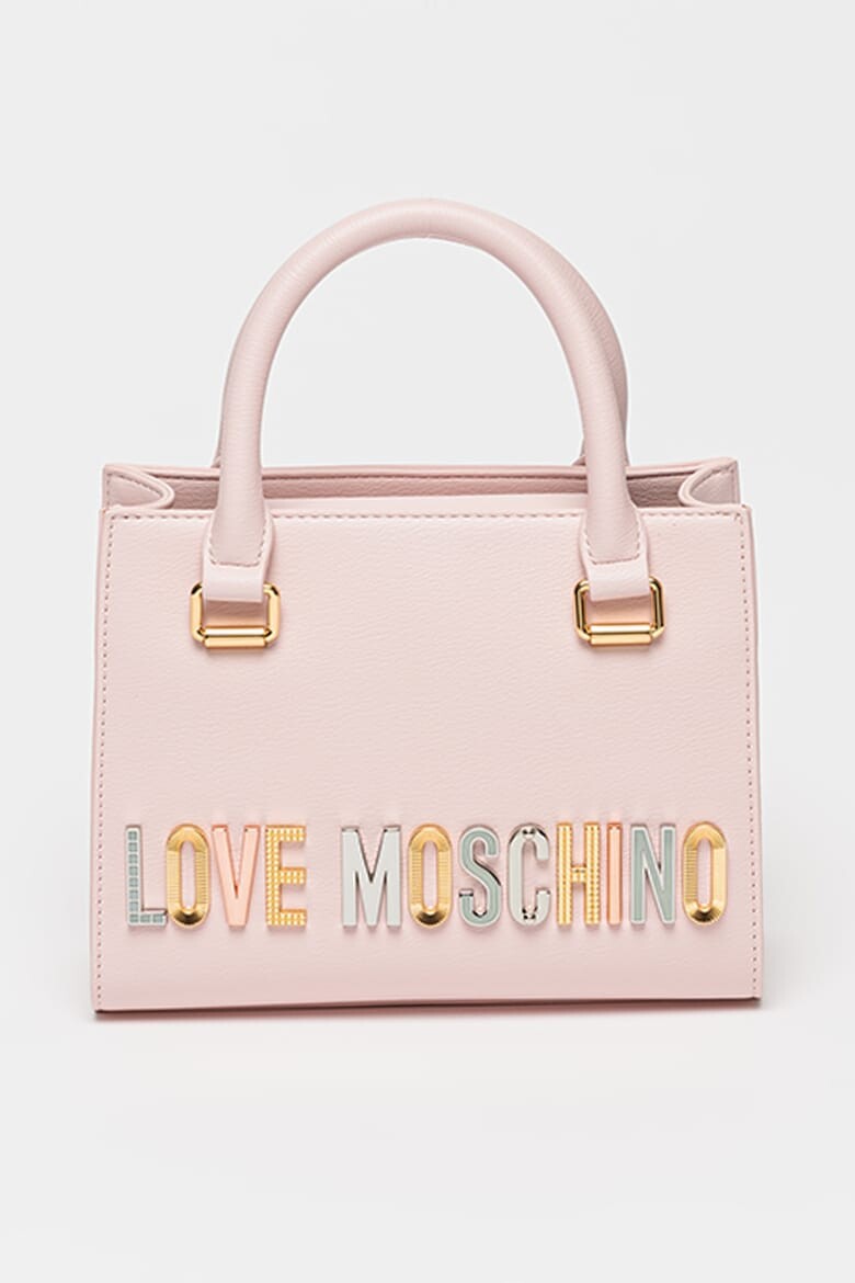 

Сумка из экокожи с логотипом Love Moschino, желтый