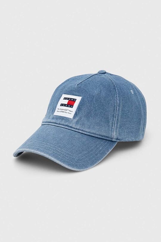 

Хлопковая бейсболка Tommy Jeans, синий