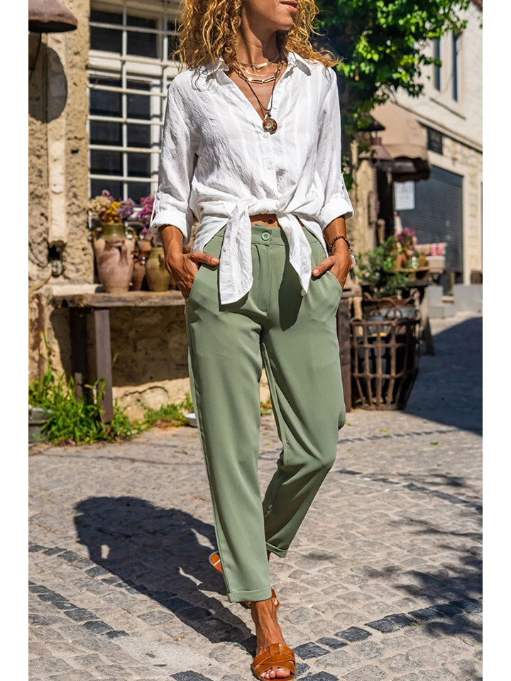 

Брюки Gunes Kizi Hose, оливковый