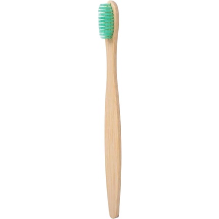 Бамбуковая зубная щетка, зеленая, экологически чистая, биоразлагаемая, натуральная, веганская, для взрослых и детей Ewanto