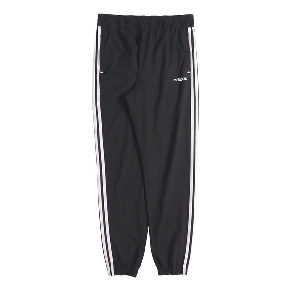 Спортивные штаны adidas neo M Ce 3s Wv Tp Side Stripe Casual Sports Bundle Feet Long Pants Black, черный