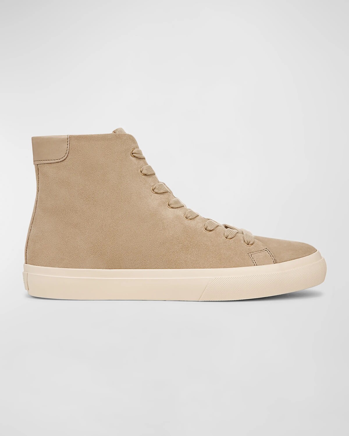 

Мужские замшевые высокие кеды Fulton Vince, цвет Sand Trail Beige