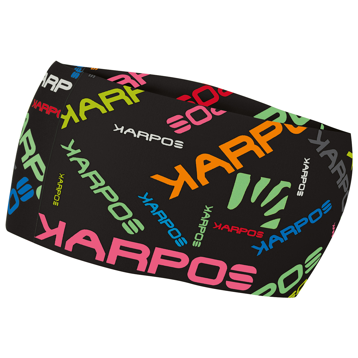 

Повязка на голову Karpos Pelmo Headband, цвет Black/Multicolor