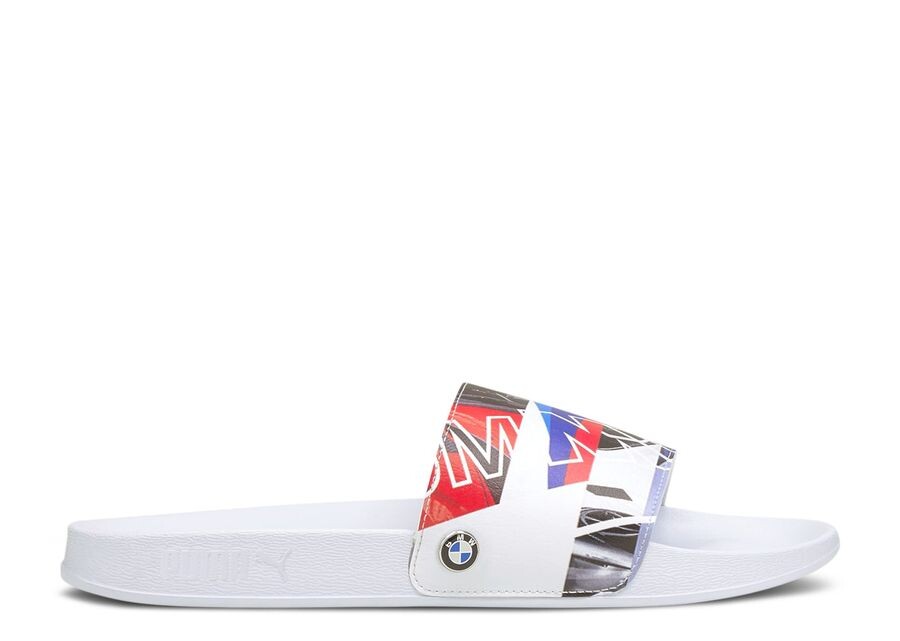 

Кроссовки Puma BMW Motorsport X Leadcat Slide, цвет Graphic White