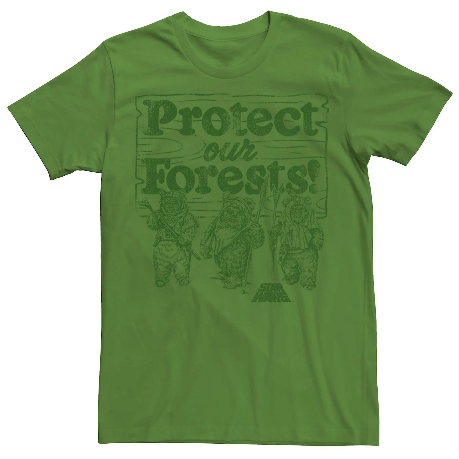 

Мужская футболка Ewoks Protect Our Forests Camp Star Wars