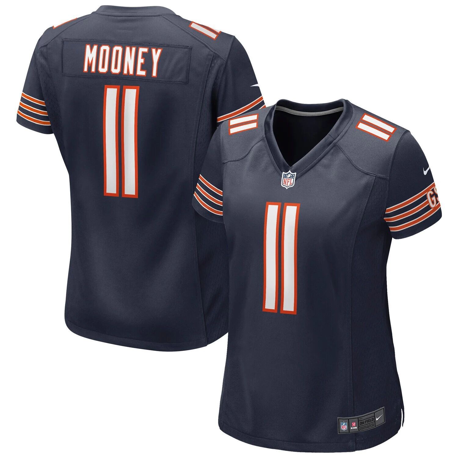 

Женское джерси Nike Darnell Mooney Navy Chicago Bears Game Nike