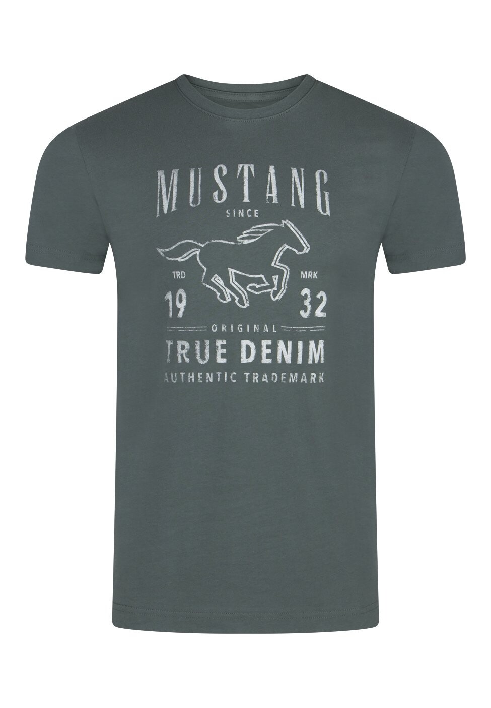 

Футболка с принтом BASIC PRINT Mustang, цвет balsam green