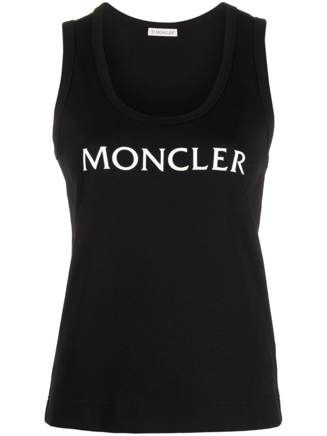 

Moncler топ с логотипом, черный