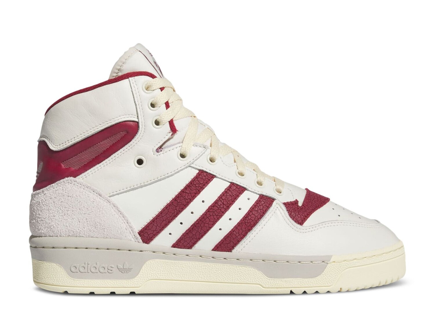 

Кроссовки adidas Attitude 'Ivory Team Collegiate Burgundy', белый
