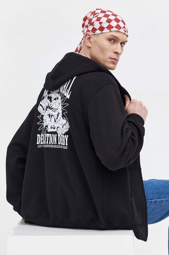

Толстовка из хлопка Vans, черный