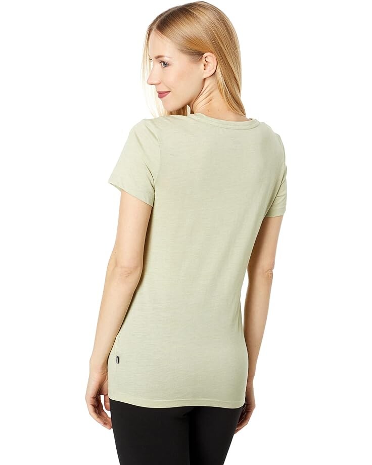 

Футболка PUMA Essentials Logo Heather Tee, цвет Spring Moss Heather