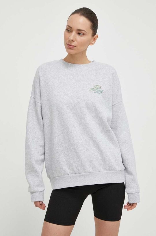 

Хлопковая толстовка Rip Curl, серый