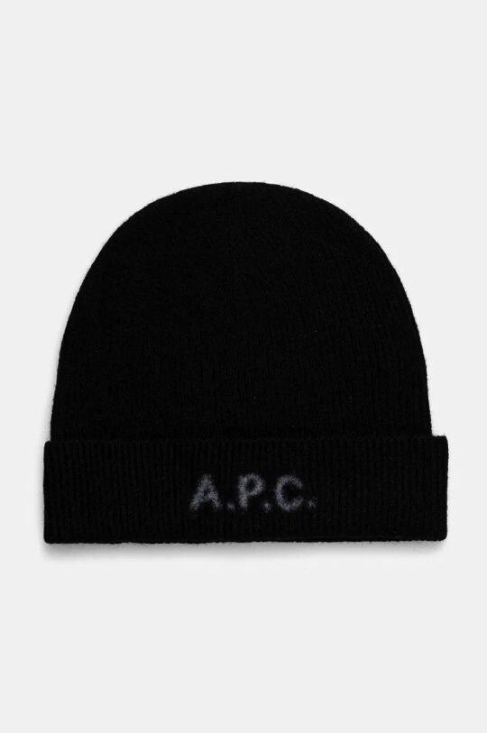 

Шерстяная шапка Гарри A.P.C., черный