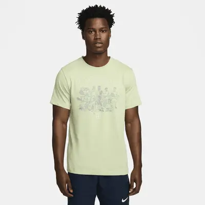 

Футболка Nike NikeCourt, цвет Olive Aura