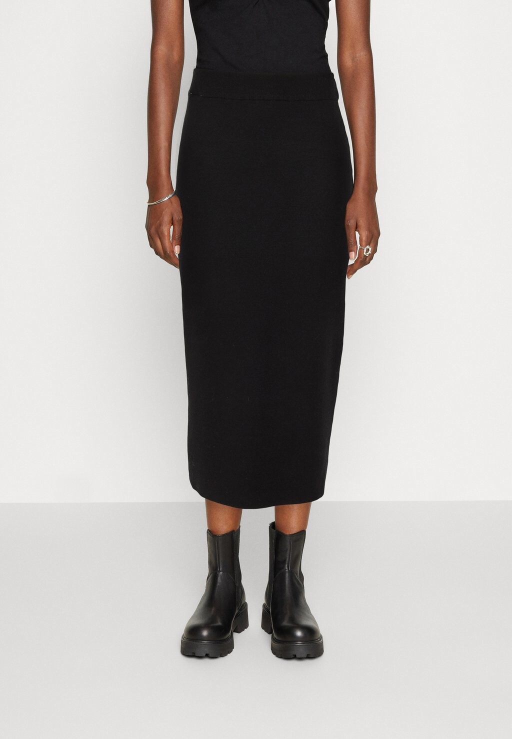 

Топ Selected Femme SLFKARO LONG SKIRT, черный