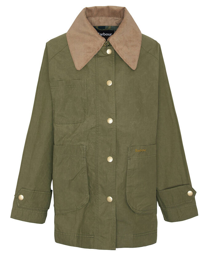 

Объемная непромокаемая куртка Hutton Barbour, зеленый