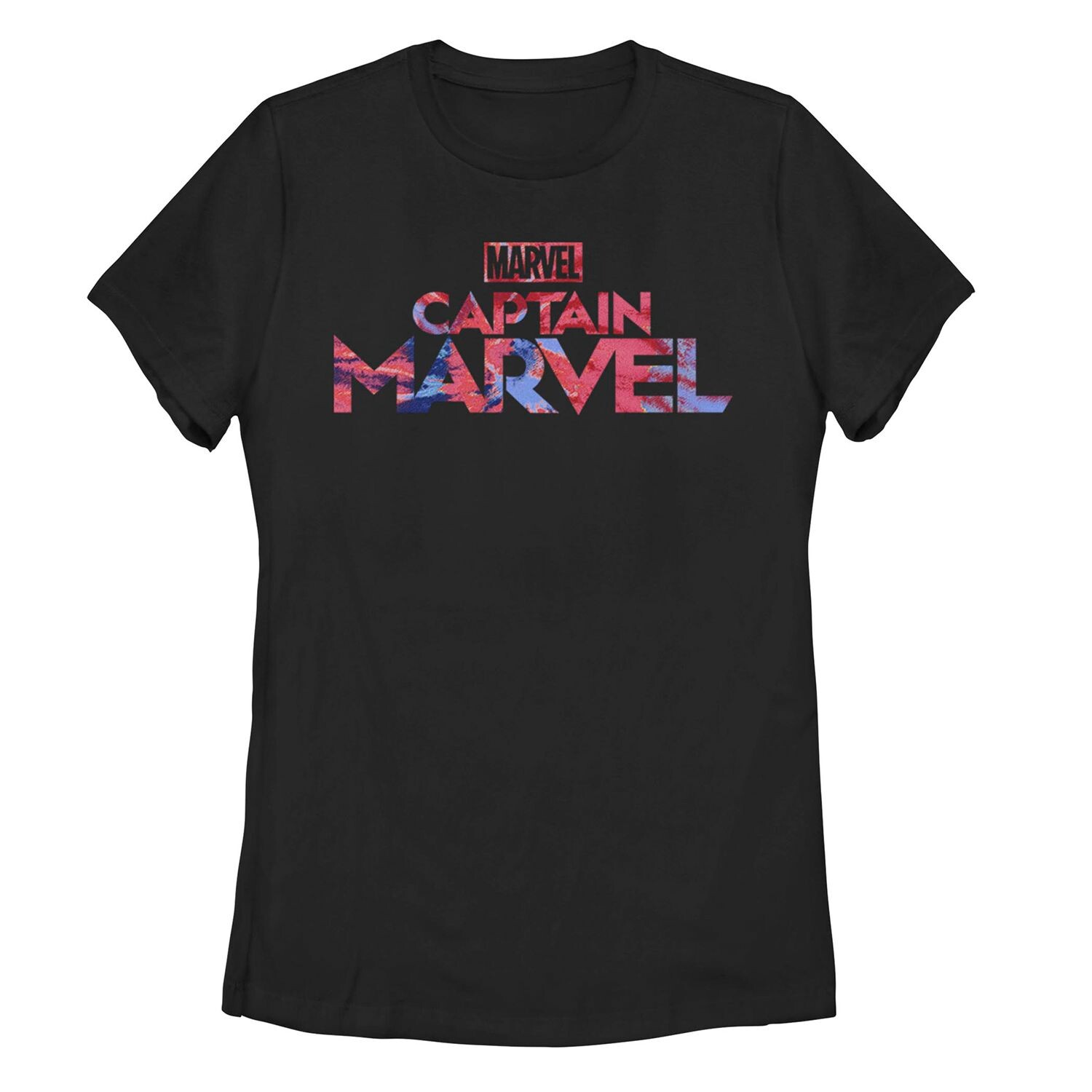 

Футболка с логотипом Captain Marvel для юниоров и заливкой тай-дай Licensed Character