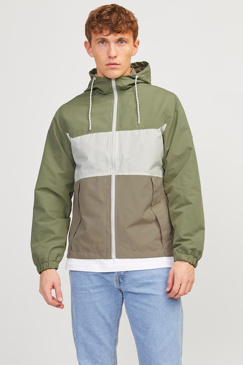 

Куртка с капюшоном и боковыми карманами Jack & Jones, белый