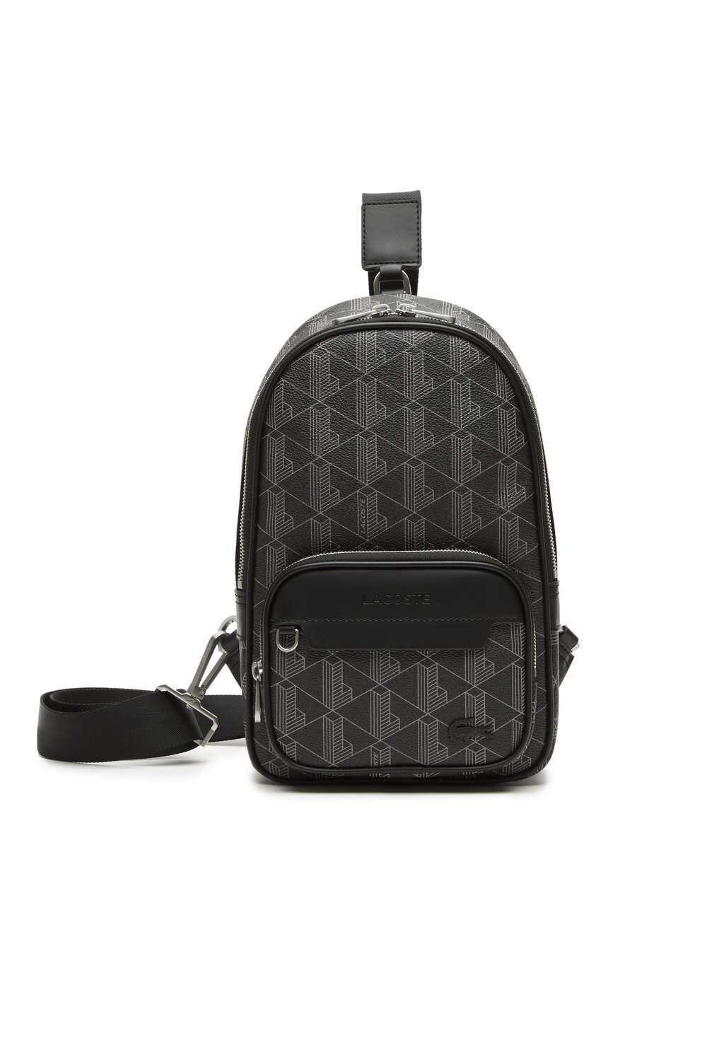 

Сумка Lacoste, цвет monogram noir gris