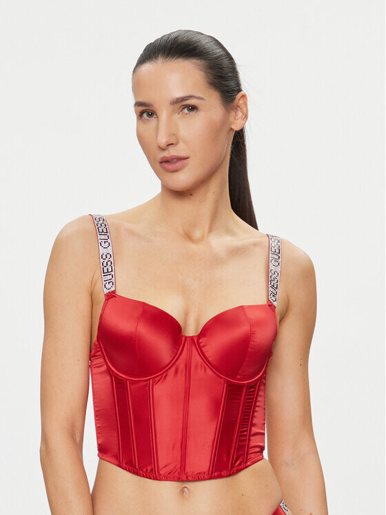 

Верхний бюстгальтер Guess, красный